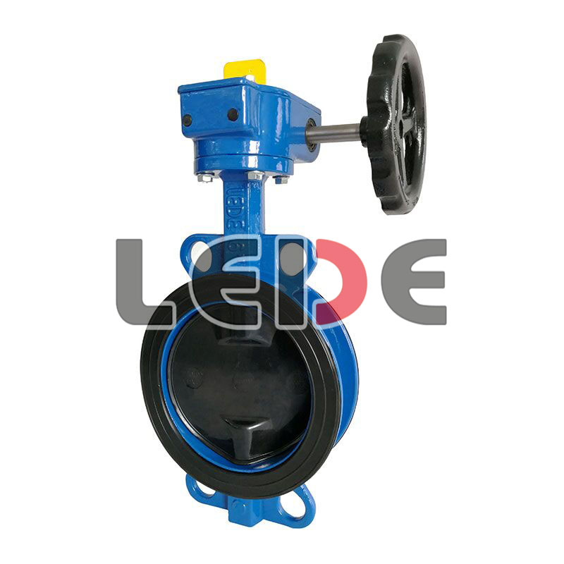 自密封(feng)手動裝置對(dui)夾蝶閥