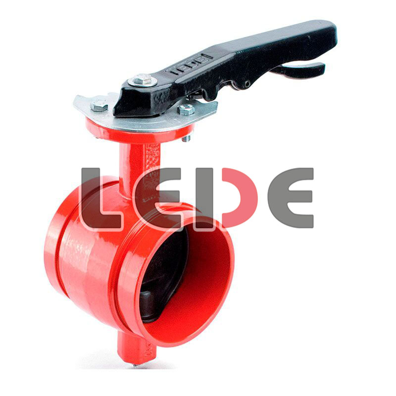 自密(mì)封手柄溝槽中(zhong)線蝶閥