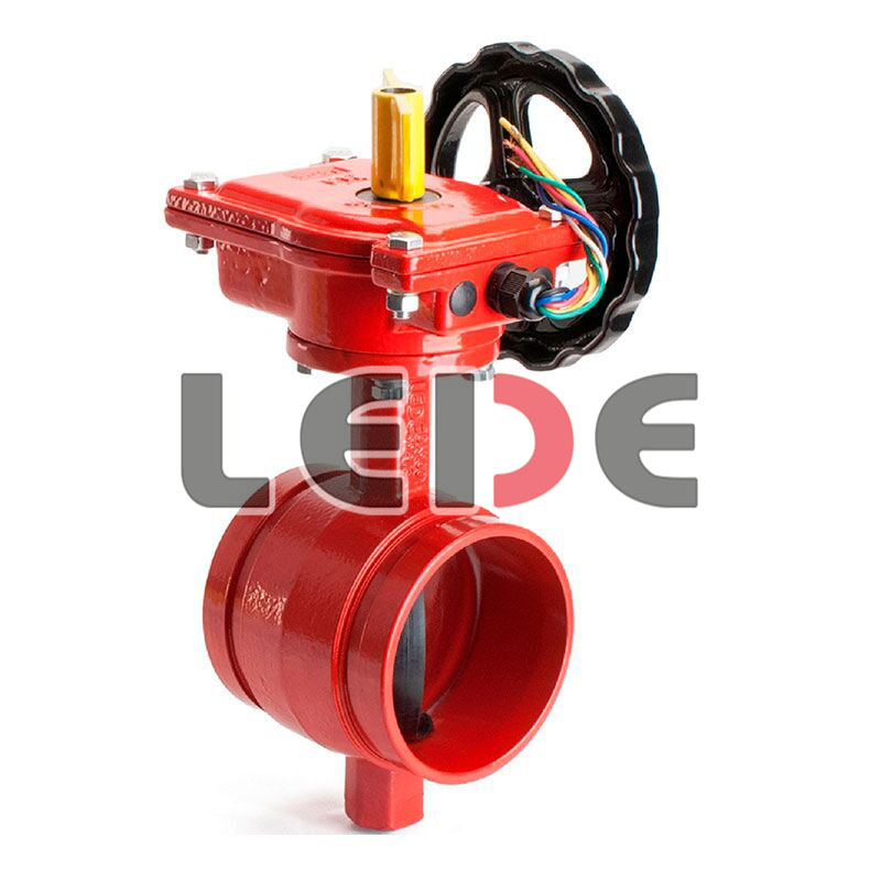 自密封(fēng)蝸輪箱溝槽中(zhong)線蝶閥